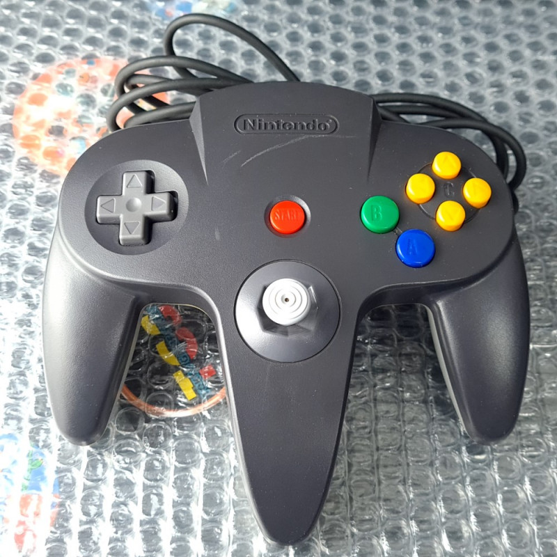 Mario Kart 64 And Black Controller Set Nintendo 64 Japan Game N64 Nintendo Course 1996 Nus P Nktj 0952