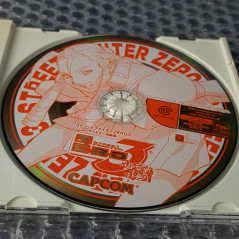 STREET FIGHTER ZERO 3 SaikyoRyuDojo (+ Reg. & Spin. Card) Sega Dreamcast Japan Game Capcom VS Fighting