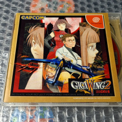 Gigawing 2 +Spine&Reg.Card Sega Dreamcast Japan Game Giga Wing Shmup Shooting Capcom 2001 (DV-LN1)