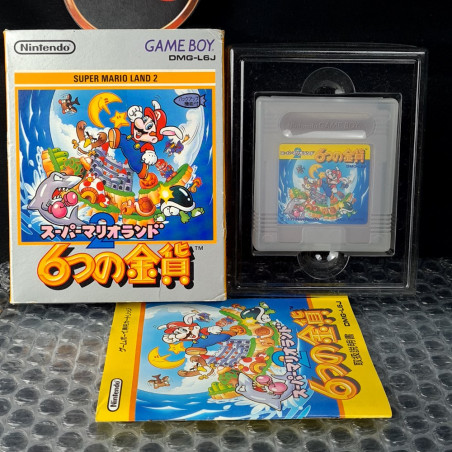 Super Marioland 2 Nintendo Game Boy Japan Gameboy Mario Land Platform 1992 DMG-L6J