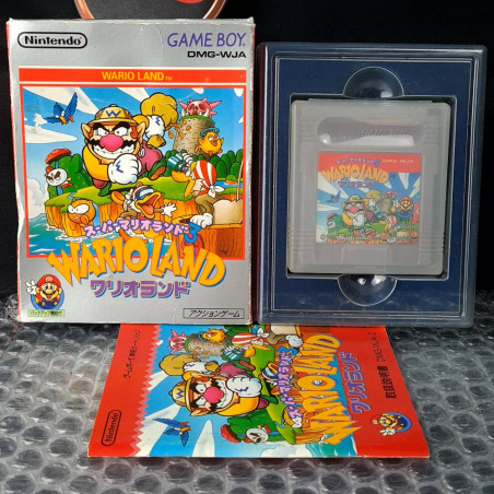Wario Land Super MarioLand 3 Nintendo Game Boy Japan Ver. Warioland Gameboy 1993 DMG-WJA