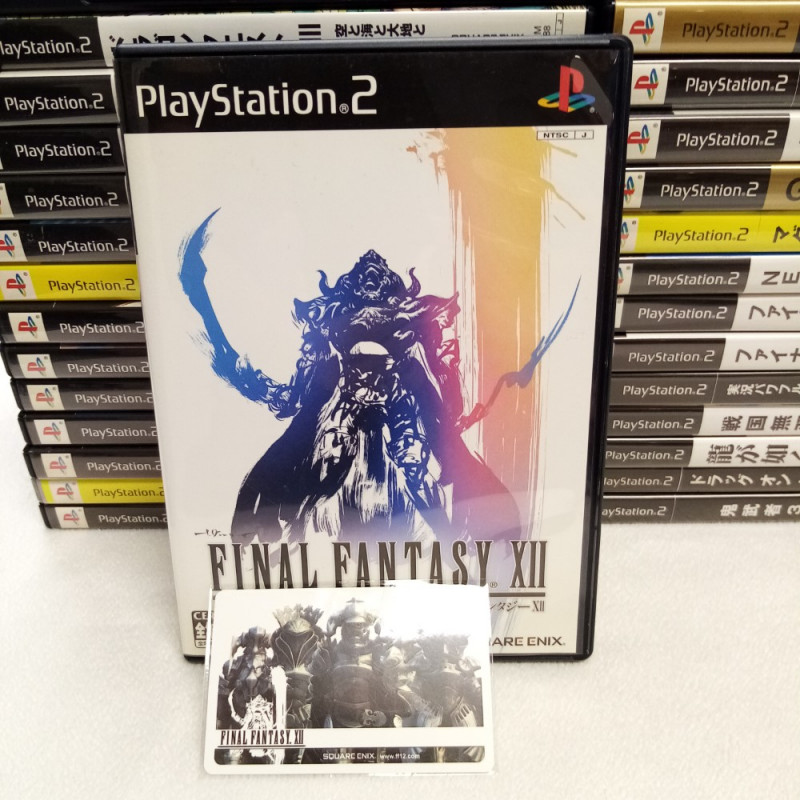 Final Fantasy XII +DLC Card Playstation PS2 Japan Ver. FF12 Square Enix