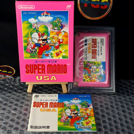 SUPER MARIO USA (TBE) Nintendo Famicom FC Nes Japan Game 1992 HVC-MT
