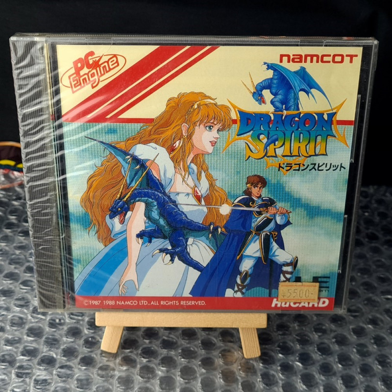 Dragon Spirit: The New Legend Nec PC Engine Hucard Japan Ver. PCE Neuf/New Factory Sealed Namcot 1988