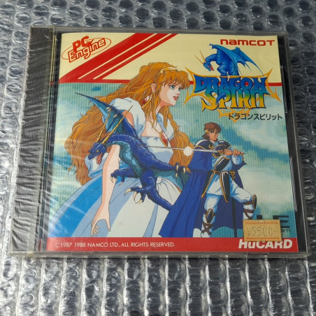 ドラゴンスピリット Nec PC Engine Hucard Japan Ver. PCE Neuf/New Factory Sealed Namcot 1988