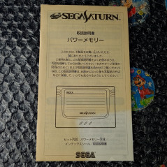 Power Memory HSS-0138 Sega Saturn Japan Ver. Backup Card Carte Mémoire