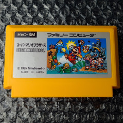 SUPER MARIO BROTHERS Famicom Nintendo FC Nes Japan Game Bros. Platform 1985 HVC-SM