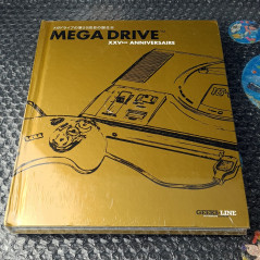 Mega Drive XXVéme ANNIVERSAIRE Geek Lines Book/Livre Megadrive History (French) NEW