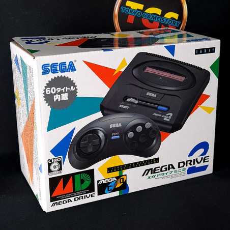 Console Sega Mega Drive Mini 2 Japan Ed. NEW +60 Megadrive/Genesis/MegaCD Games