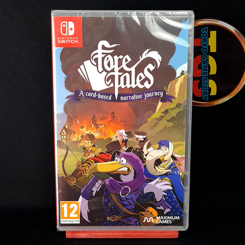 Foretales Nintendo Switch Euro Physical Sealed Game In EN-FR-DE-ES-CH Strategy Card Game