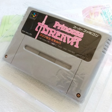 Princess Minerva Super Famicom Japan Ver. (No Manual) RPG (Nintendo SFC)