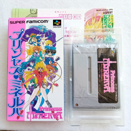 Princess Minerva Super Famicom Japan Ver. (No Manual) RPG (Nintendo SFC)