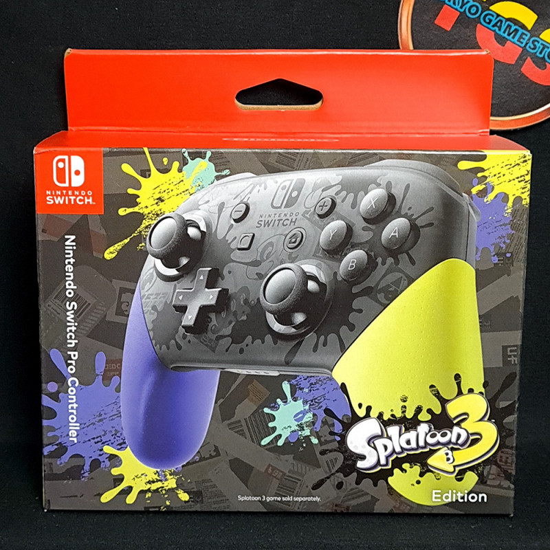 Pro Controller - Manette Splatoon 3 Edition Switch NINTENDO USA Official NEW