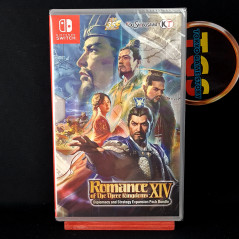 Romance of the Three Kingdoms XIV Expansion Pack Bundle Switch Game in ENGLISH New
