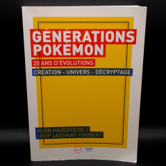 Générations Pokémon : 20 ans d'évolutions Book/Livre Third éditions 2019 Pocket monsters