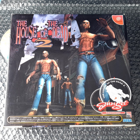 [ガン同梱] The House Of The Dead 2 Gun Set Sega Dreamcast Japan Ver. Gun Shooting 1999 HDR-0011