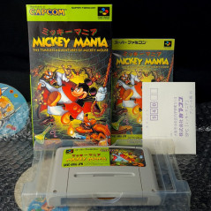 Mickey Mania: The Timeless Adventures of Mickey Mouse TBE Super Famicom Japan Game Nintendo SFC Platform Capcom 1994 SHVC-P-AMIJ