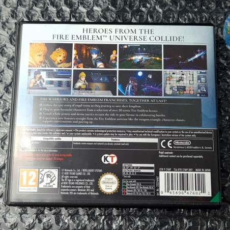 Fire Emblem Warriors Nintendo 3DS Euro PAL Game