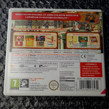 L'AVENTURE LAYTON - KATRIELLE ET LA CONSPIRATION DES MILLIONNAIRES Nintendo 3DS Euro PAL Game