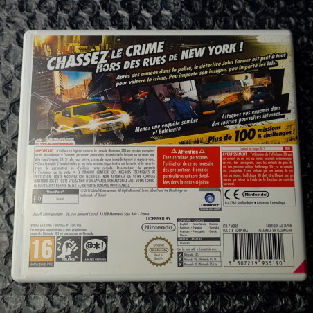 Driver Renegade 3D Nintendo 3DS Euro PAL Game