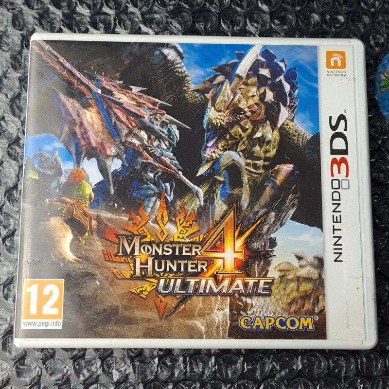 Monster Hunter 4 Ultimate Nintendo 3DS Euro PAL Game