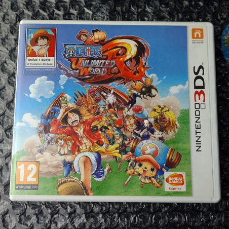 One piece Unlimited World R Nintendo 3DS Euro PAL Game