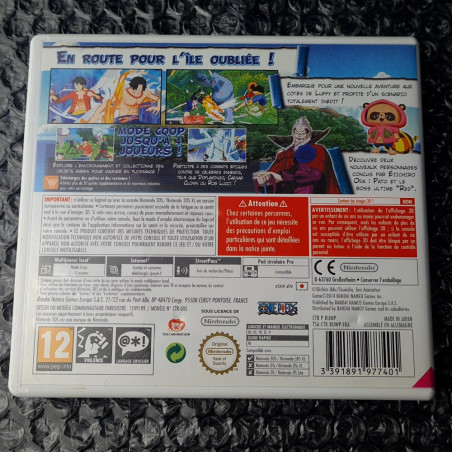 One piece Unlimited World R Nintendo 3DS Euro PAL Game
