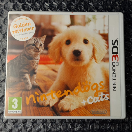 Nintendogs + Cats Nintendo 3DS Euro PAL Game