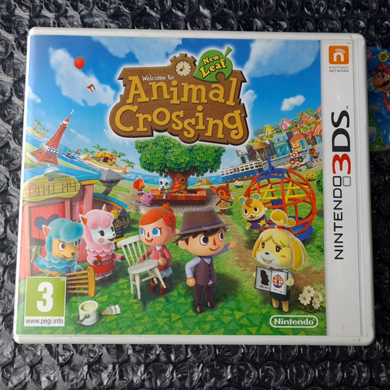 Animal Crossing New Leaf Nintendo 3DS Euro PAL Game