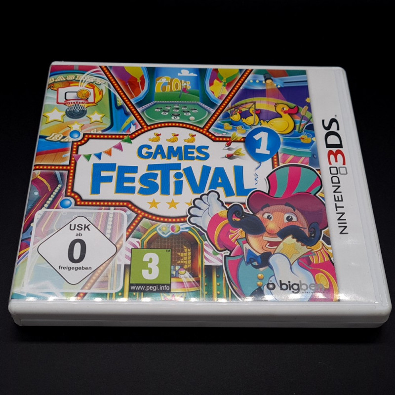 Games Festival 1 Nintendo 3DS Euro PAL Game