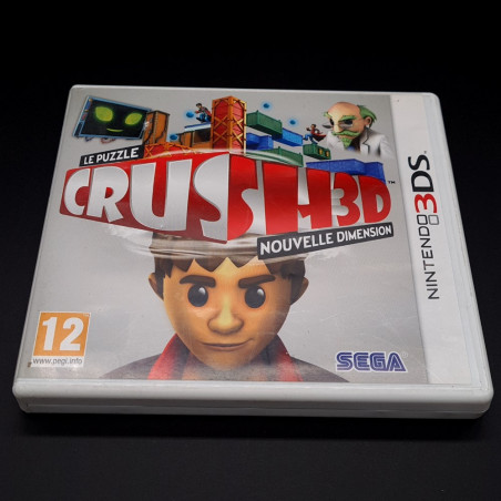 Le Puzzle Crush3D nouvelle dimension Nintendo 3DS Euro PAL Game