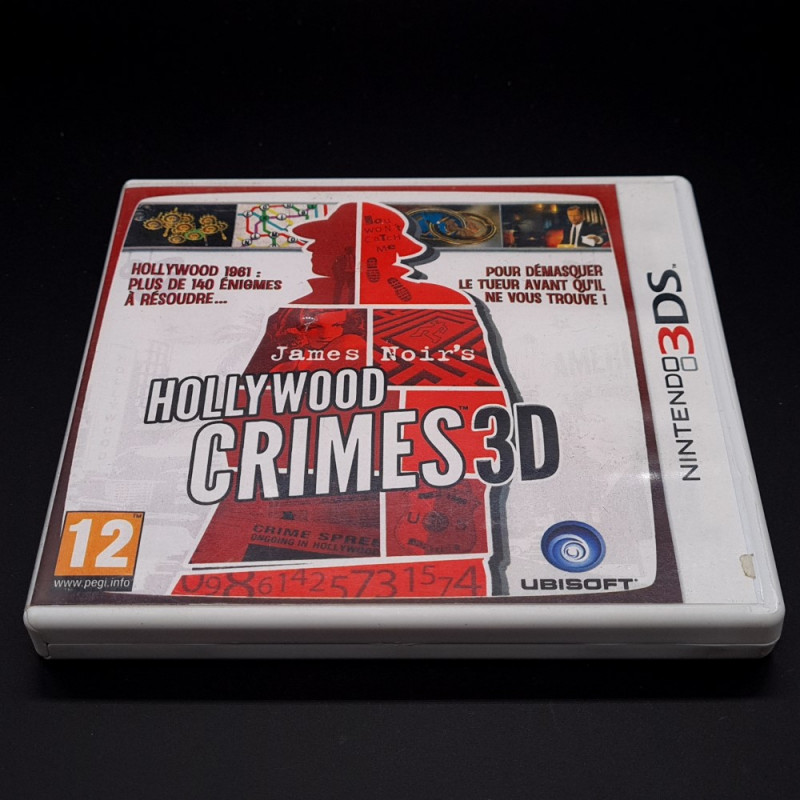 James Noir's Hollywood Crimes 3D Nintendo 3DS Euro PAL Game