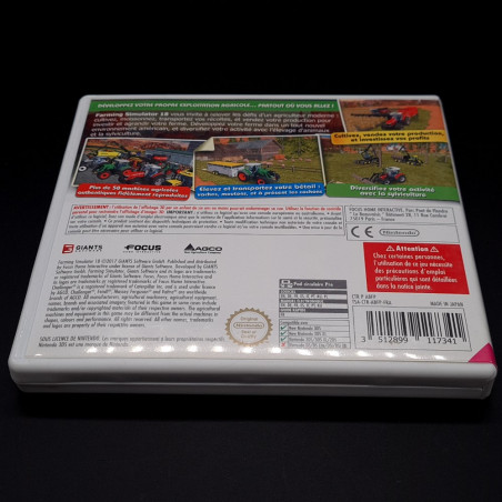 Farming simulator 18 Nintendo 3DS Euro PAL Game