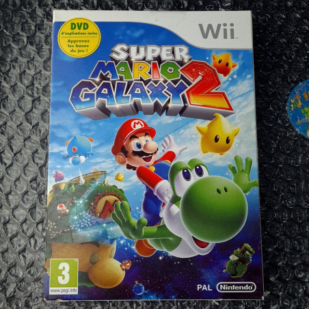 Super Mario Galaxy 2 (+ DVD) Nintendo Wii PAL FR Game BRAND NEW/NEUF