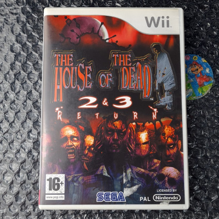 The House Of The Dead 2 & 3 Return Nintendo Wii PAL Fr Game