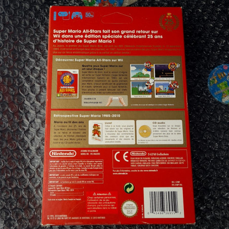 Super Mario All-Stars édition 25 ème anniversaire Nintendo Wii PAL FR BRAND NEW/NEUF