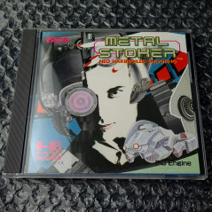 Metal Stoker Neo Hardboiled Shooting Nec PC Engine Hucard Japan Game PCE Shmup Face 1991