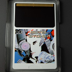 Metal Stoker Neo Hardboiled Shooting Nec PC Engine Hucard Japan Game PCE Shmup Face 1991