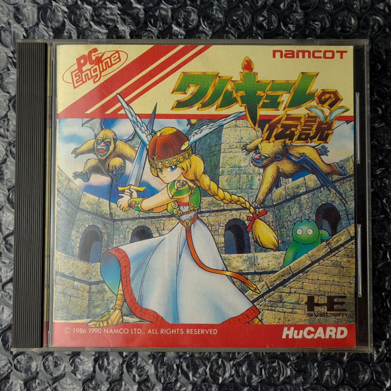 Valkyrie No Densetsu Nec PC Engine Hucard Japan Ver. PCE Action Adventure Namco 1990