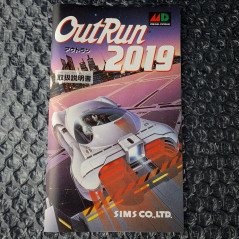 OutRun 2019 Megadrive (MD) jeu NTSC JAPAN SEGA Course 1993 T-44033