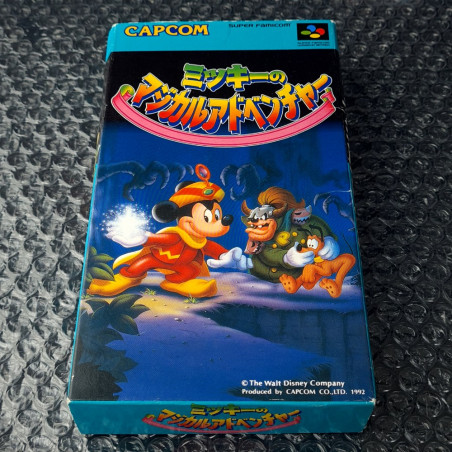 Mickey No Magical Adventure Quest Super Famicom Japan Game Nintendo SFC Capcom/Disney 1992 SHVC-MI