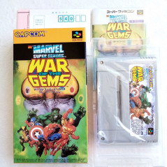 War Of The Gems Super Famicom Japan Ver. PERFECT BRAND NEW / NEUF Action Beat 'em All Capcom (Nintendo SFC) Marvel Super Heroes