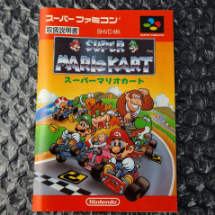 Super Mario Kart Super TBE Famicom (Nintendo SFC) Japan Ver. SHVC-MK Mariokart
