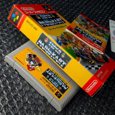 Super Mario Kart Super Famicom (Nintendo SFC) Japan Ver. SHVC-MK Mariokart
