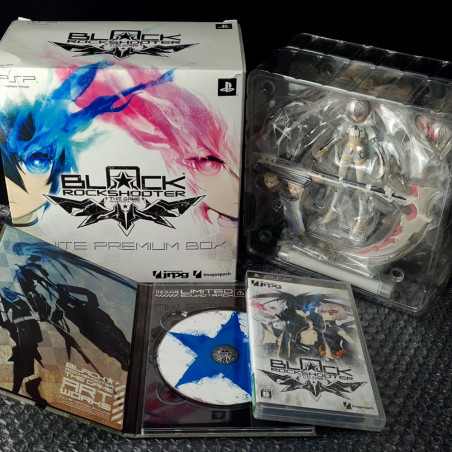 Black Rock Shooter: The Game White Premium Box PSP Japan Epoch Action 2011Sony Playstation Portable