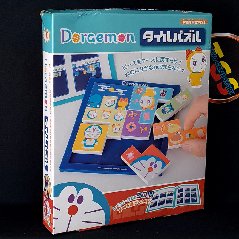 Doraemon Tile Puzzle Jigsaw Japan NEW (Solve 50 Enigma!) Japan New