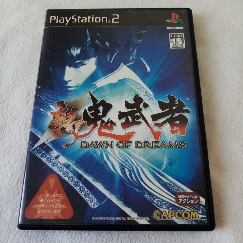 新鬼武者 DAWN OF DREAMS Playstation PS2 Japan Ver. Capcom Samurai