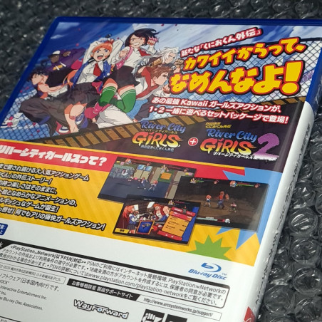 River City Girls 1&2 PS4 Japan Sealed Physical Game In Multi-Language NEW
