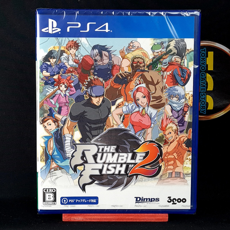 The Rumble Fish 2 PS4 Japan Sealed Physical Game In EN-FR-DE-ES-IT.. VS Fight New