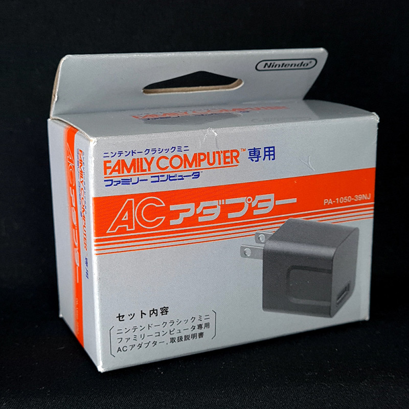 Famicom Mini FC AC Adpater Nintendo Classic Japan PA-1050-39NJ Neuf/New